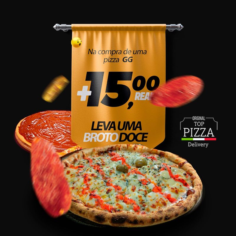 TOP PIZZA – Cardápios